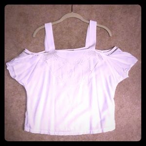 Banana republic off the shoulder blouse